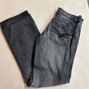 Vintage Route 66 Men's Dark Blue Slim Boot Jeans - Size 32x34